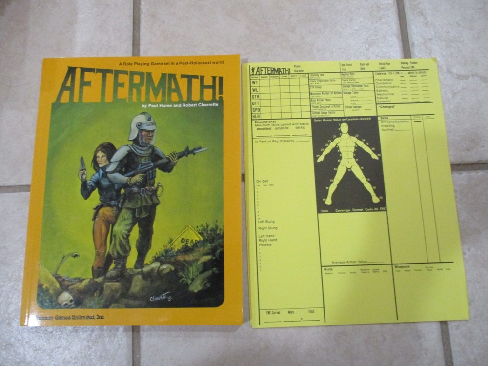 Aftermath! RPG Book Only