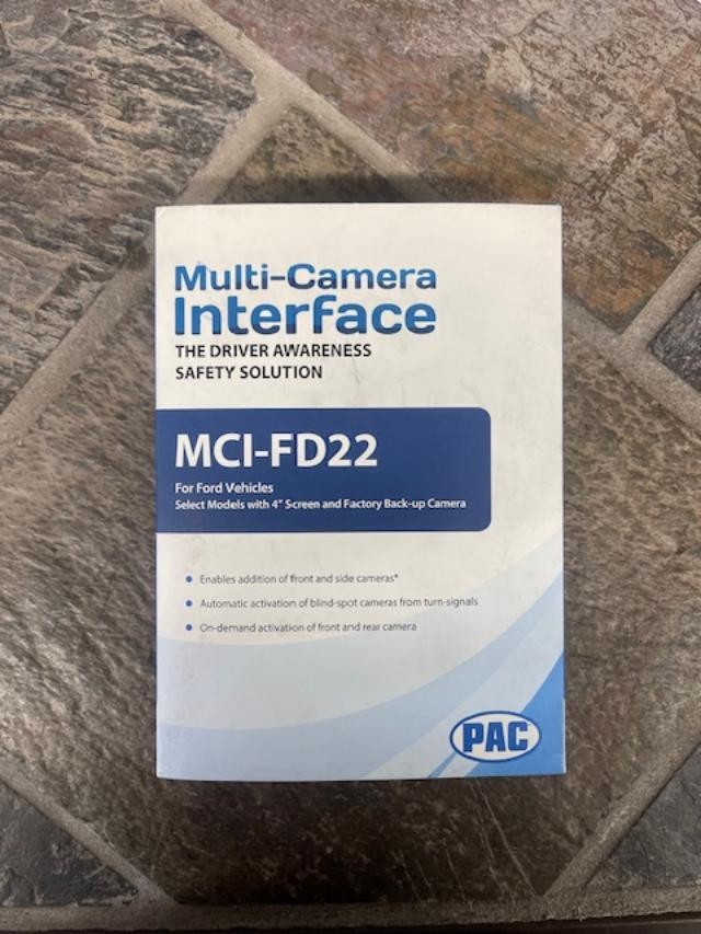 PAC Multi-Camera Interface for select ford vehicles with 4" factory screen