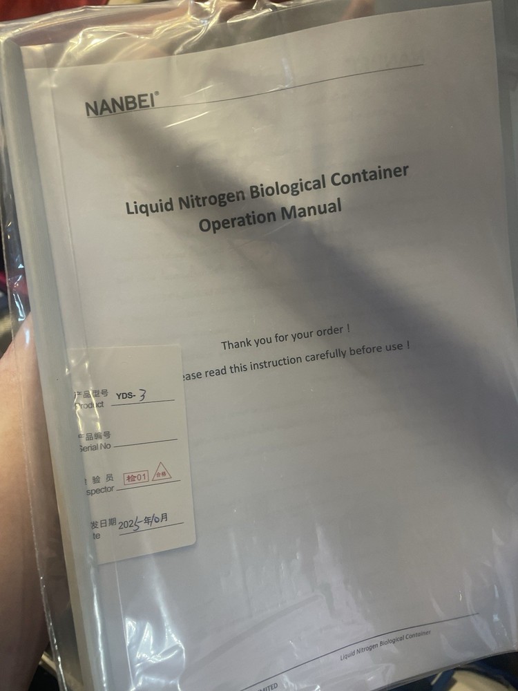 YDS 3 Liquid Nitrogen Container