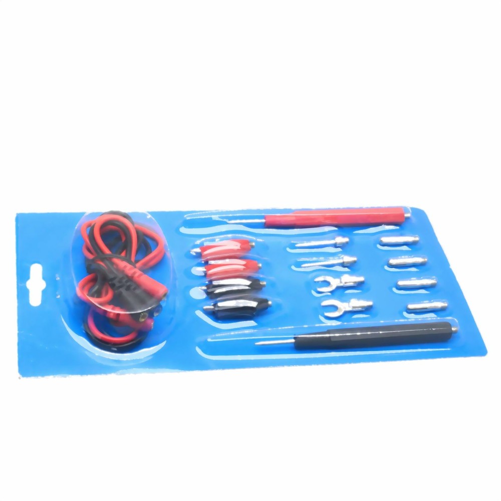 Multifunction Screw Removable test cable clip banana plug U fork terminal probe