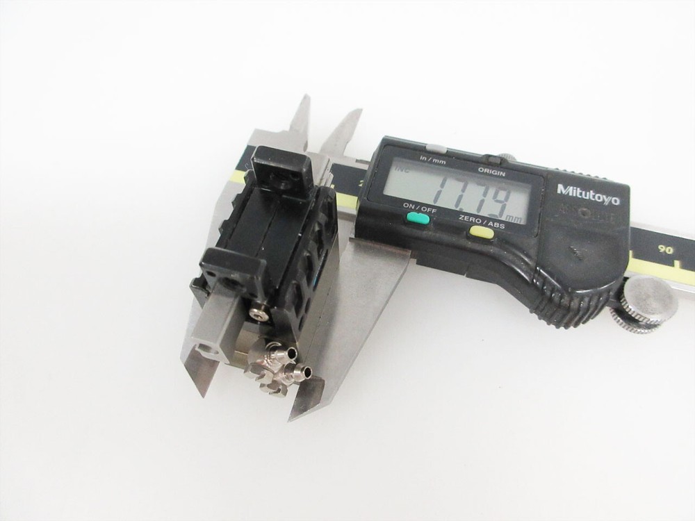 SCHUNK GRIPPER BLOCK PNEUMATIC GRIPPER PARALLEL 2 FINGER MPG FOR SMALL COMPONENT