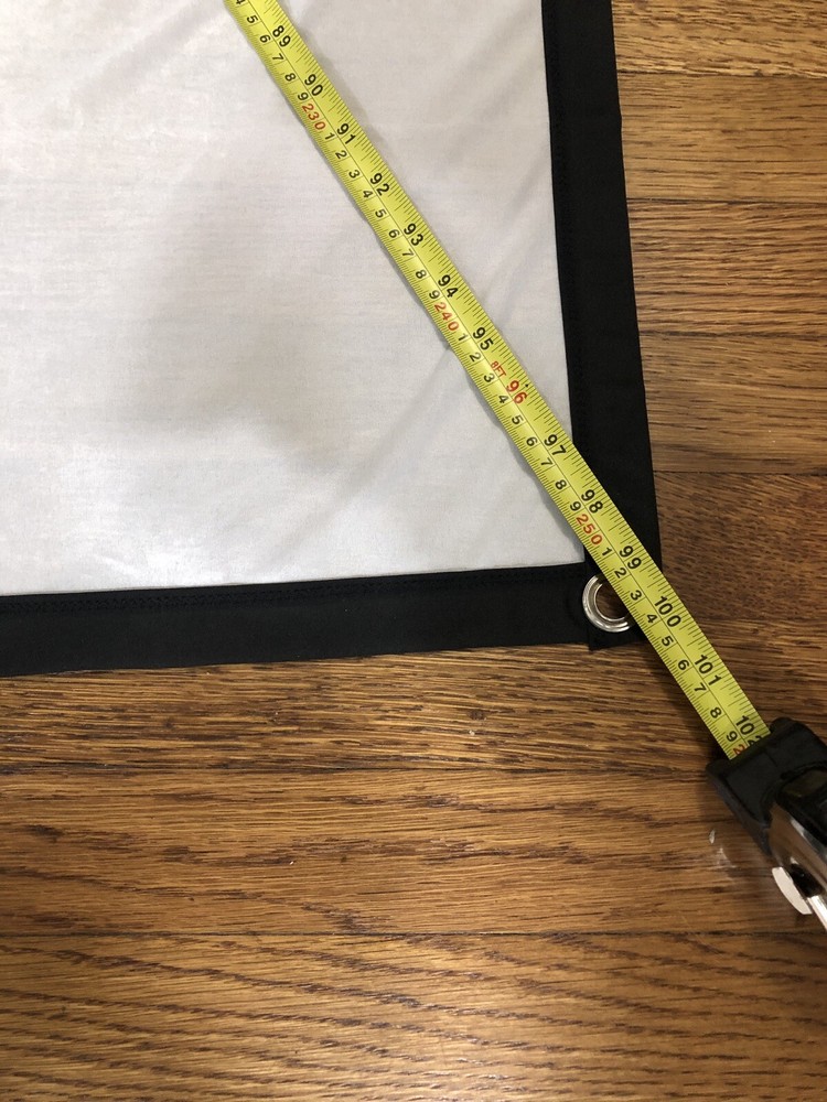 100 inch projector screen (no stand)