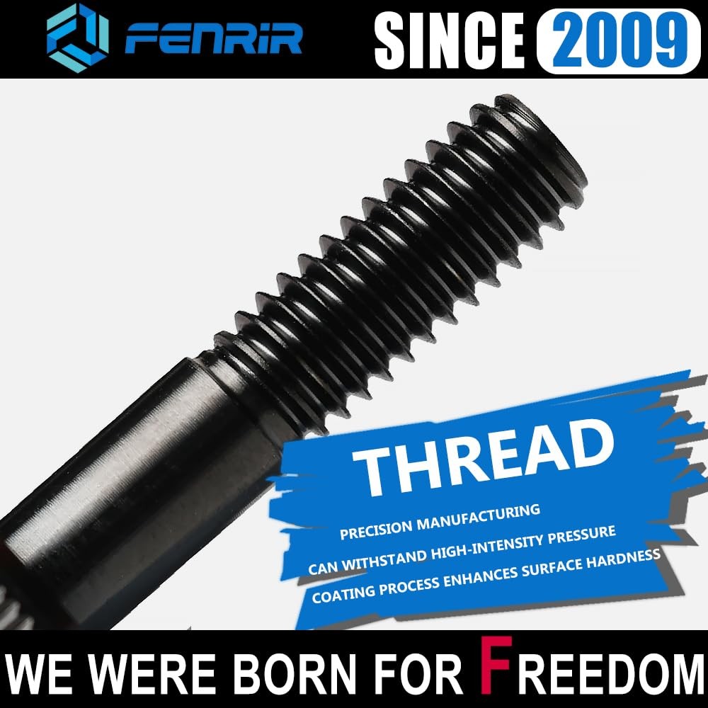 FENRIR Motorcycle Saddlebag Locks Security Bolt Knobs Fasteners Hardware Kit 304