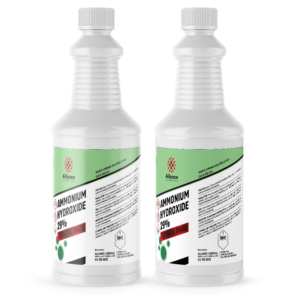Ammonium Hydroxide 29% Technical Grade - 2 Quarts