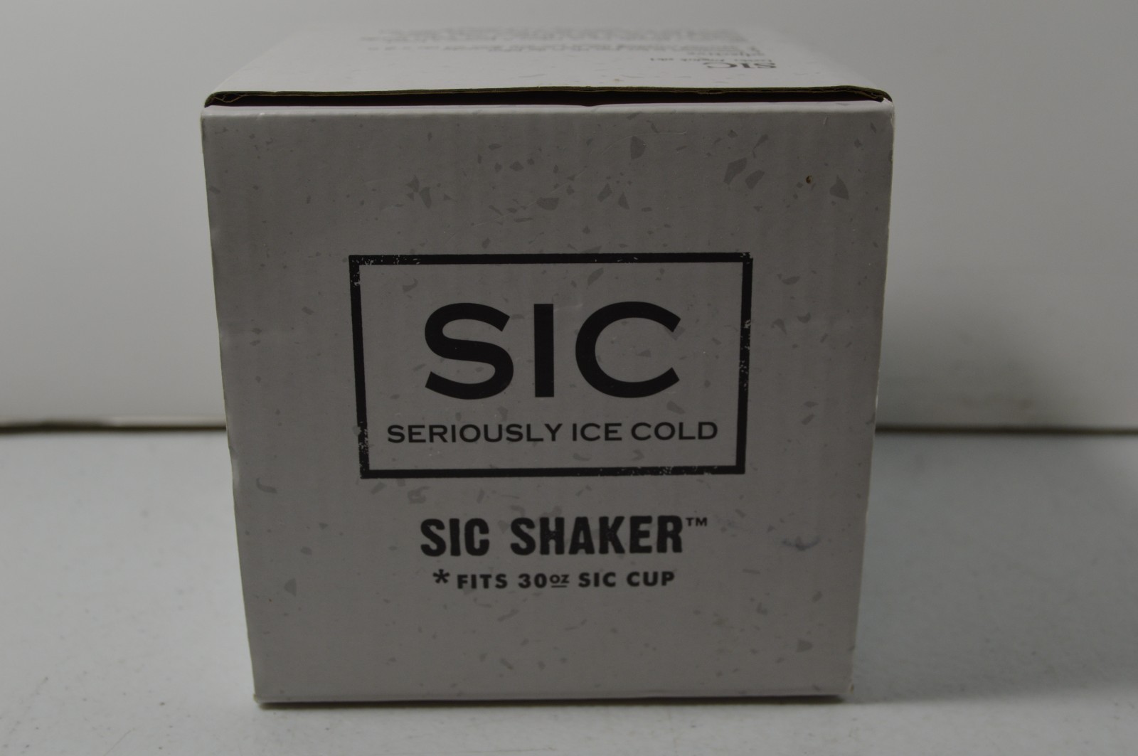 SIC Stainless Cocktail Shaker Top with Strainer for 30 oz. SIC Cup, New Open Box