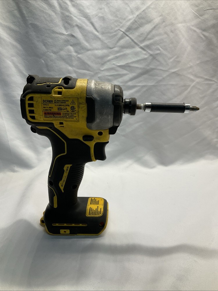 DEWALT DCF809B 20V max atomic compact brushless impact driver – tool only