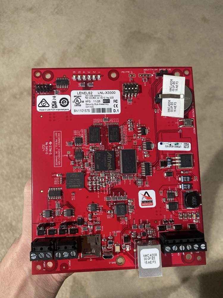 NEW Lenel LNL-X3300 Intelligent System Controller Access Control Boards