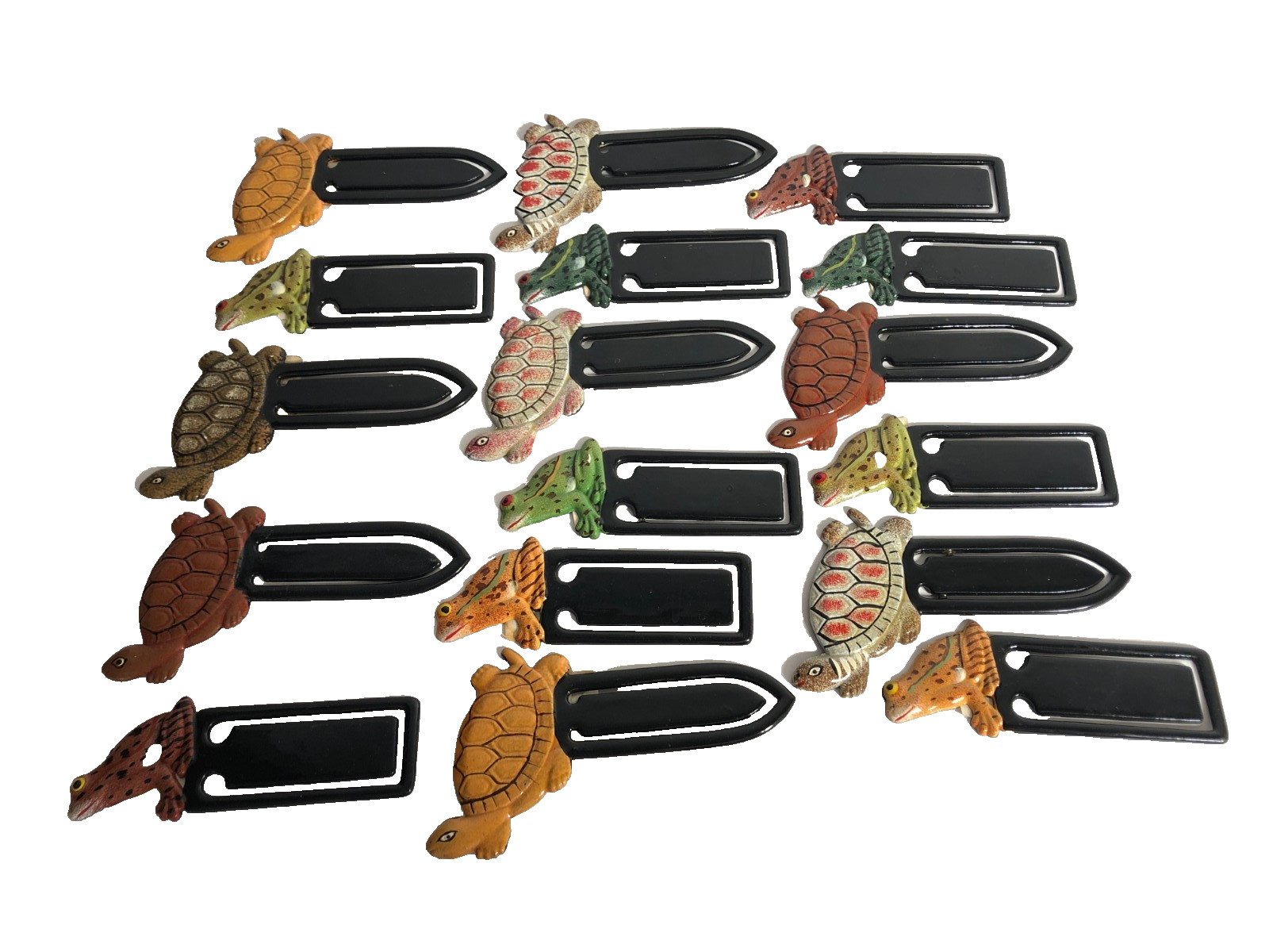 Frogs Turtles Bookmarks Gifts Fund Raising Stocking Stuffers Resell Etc 17 pcs