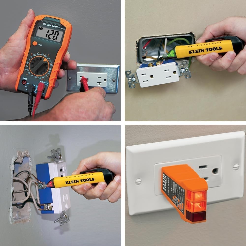Complete Klein Electrical Kit: Multimeter, Noncontact Voltage Tester & More