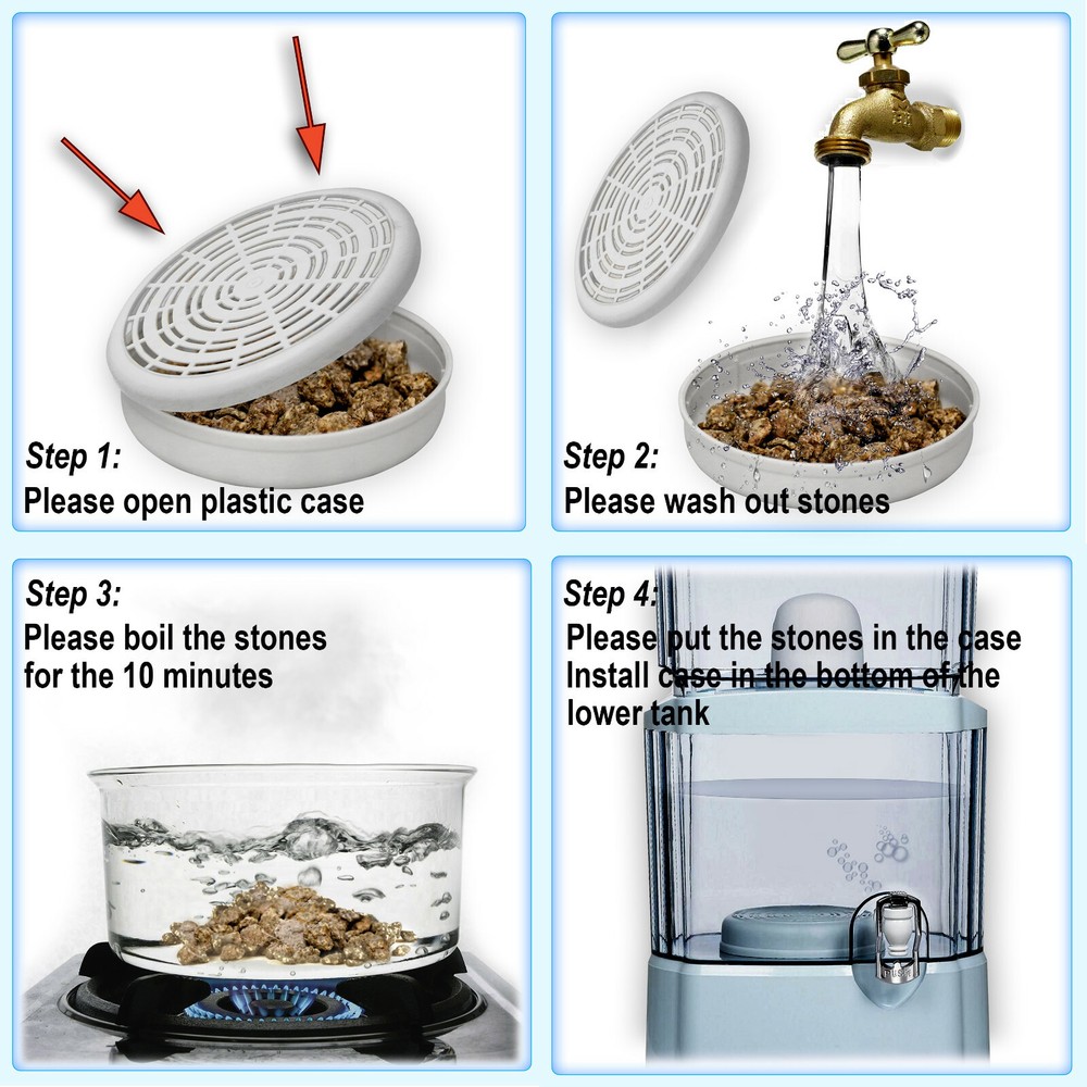 Replacement Ceramic Dome Water Filter 0.2 to 0.5 micron for Zen Systems 4 Pack