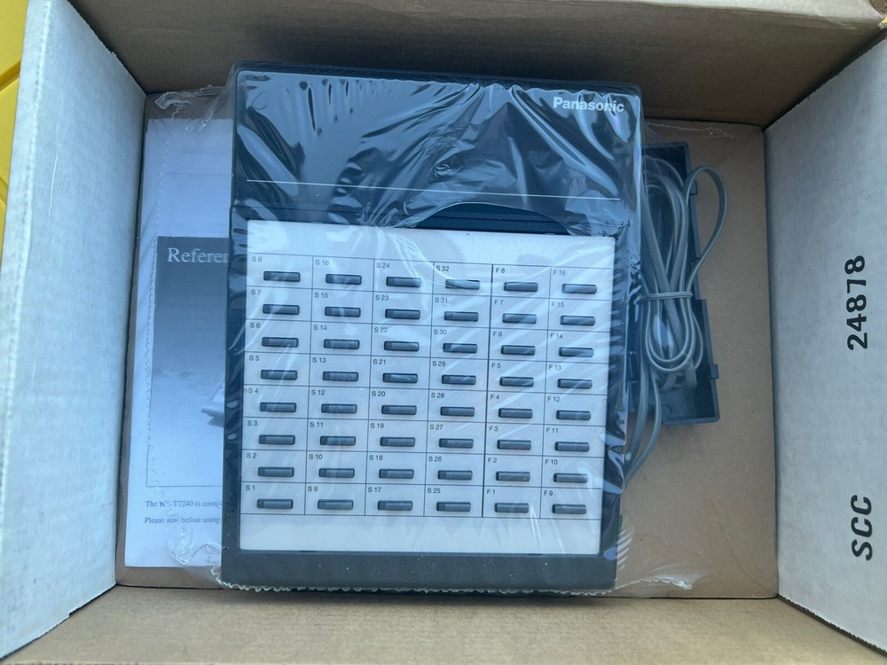 Panasonic KX-T7240 48-Button DSS Console Black *Refurbished*
