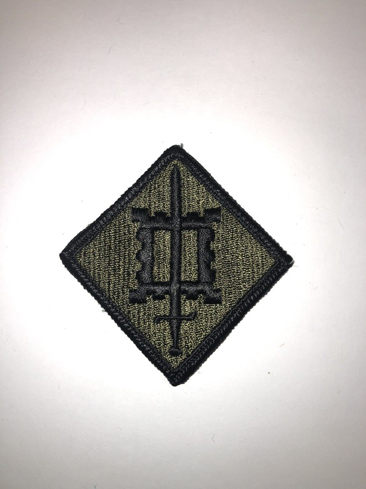 18th Engineer Brigade Subdued U.S. Army Shoulder Patch Insignia