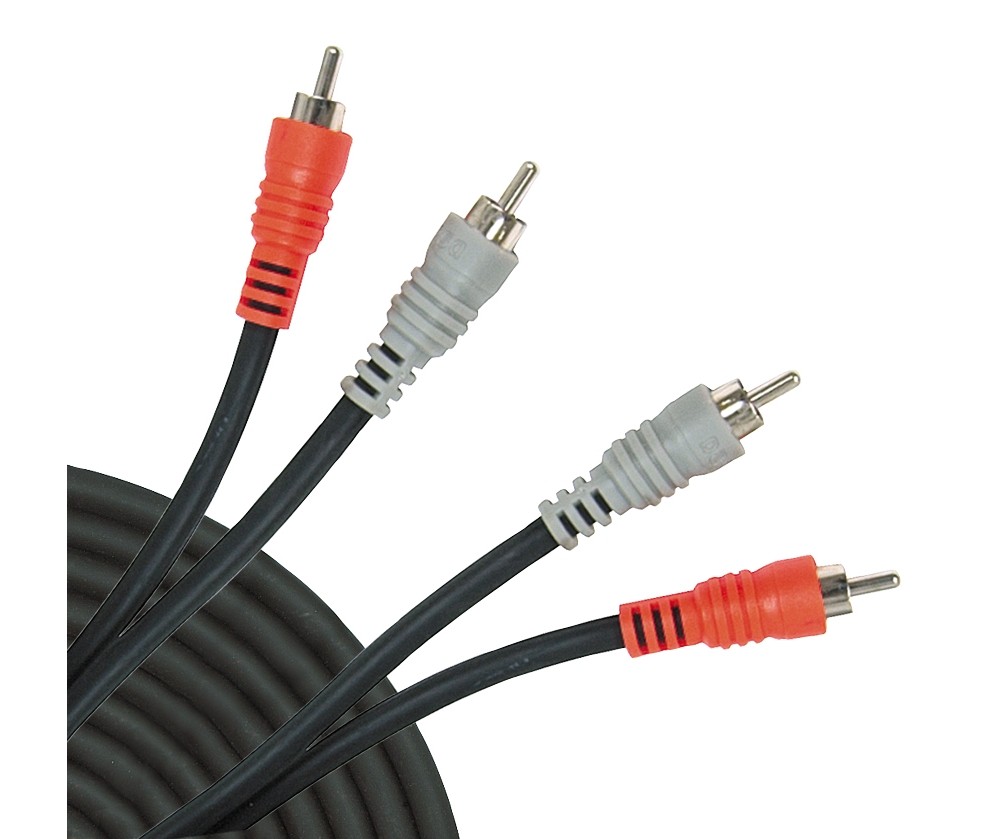 Hosa Dual RCA-RCA Cable 6.6 ft.