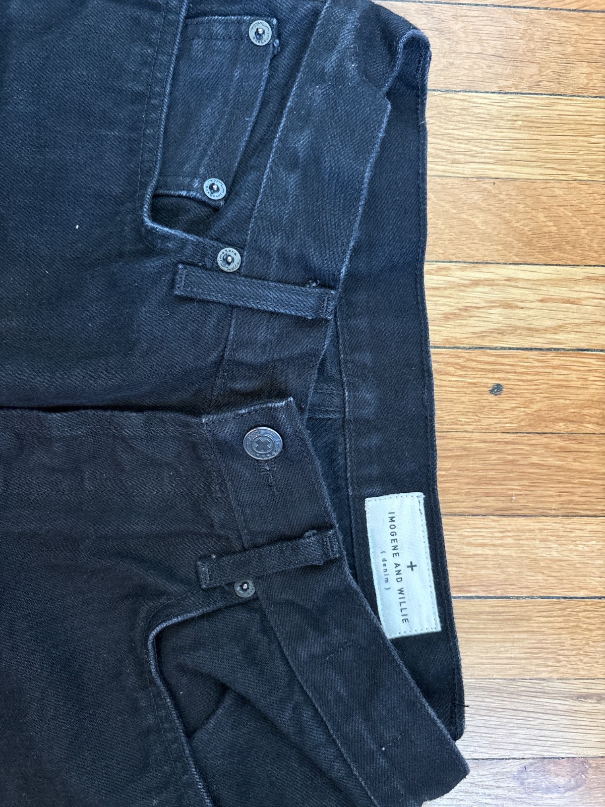 Black Imogene and Willie Charlie Jeans Size 28