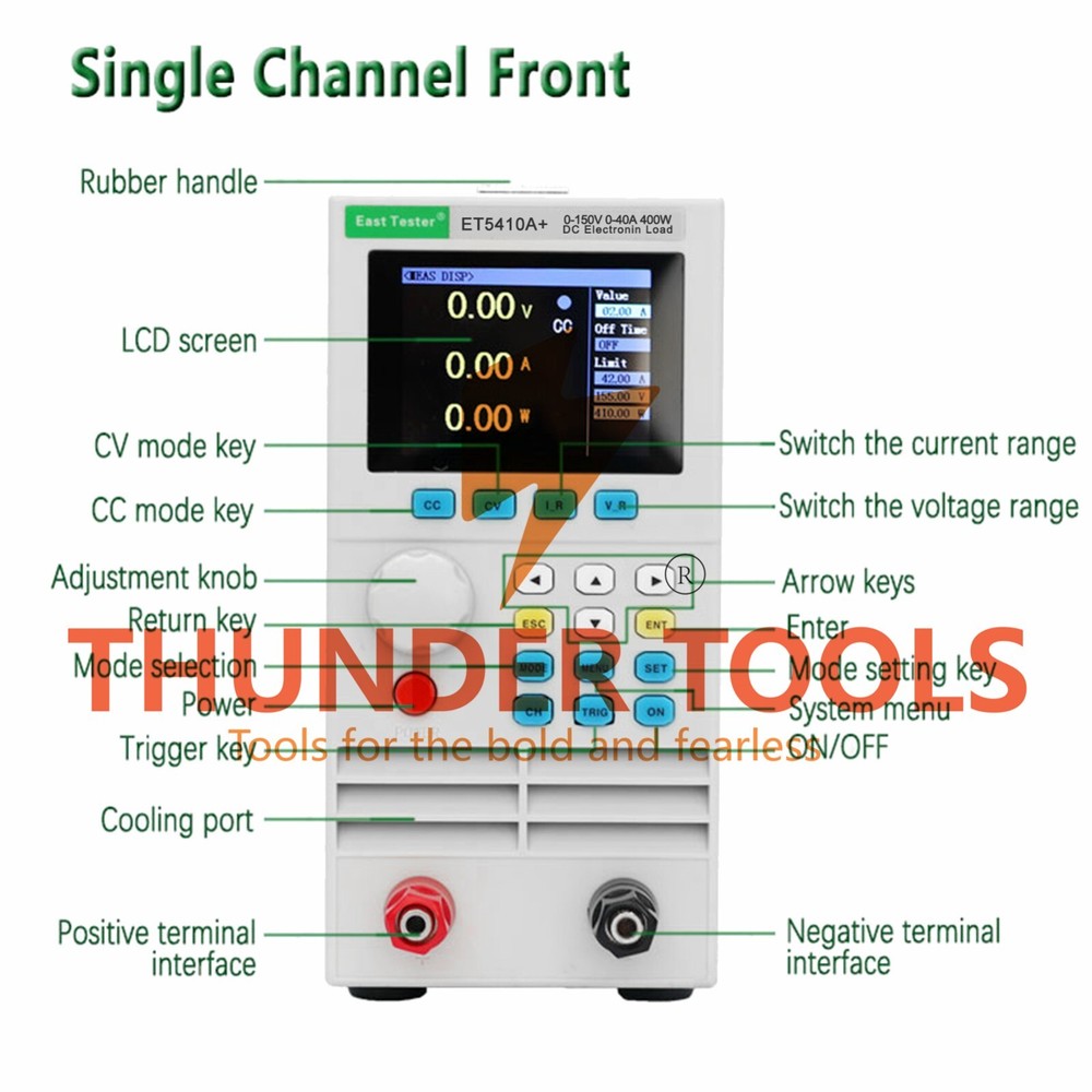 Thunder Tools East Tester ET5410A+ Programmable Single-channel DC