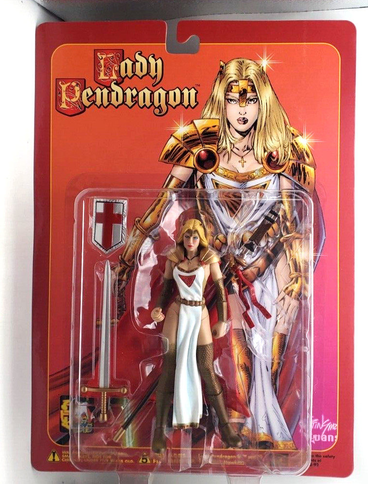 Lady Pendragon Priestess, Regular Edition, 6 1/2" Poseable Action Mint