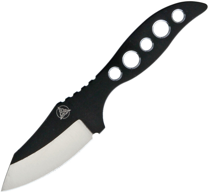 Nemesis Hellion 2-Tone Fixed Blade Neck Knife  4tt