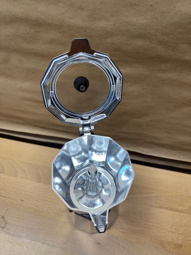 Cafe Du Chateau Espresso Maker – Manual Espresso Coffee Maker, Greca Style