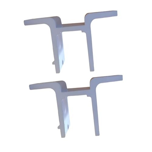 2X Retractable Awning Wall Mounting Brackets Support, White