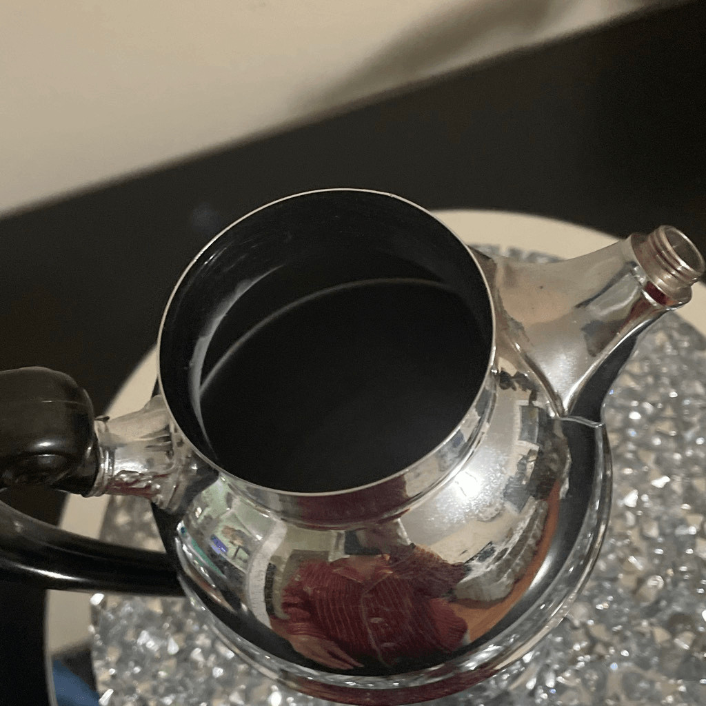 Vintage Art Deco Krome-Kraft Farber Bros NY Hammered Chrome Cocktail Pitcher