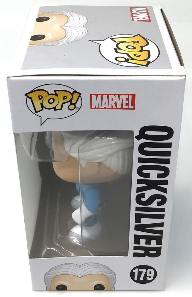 Funko Pop! Marvel X-Men Quicksilver #179 with POP Protector