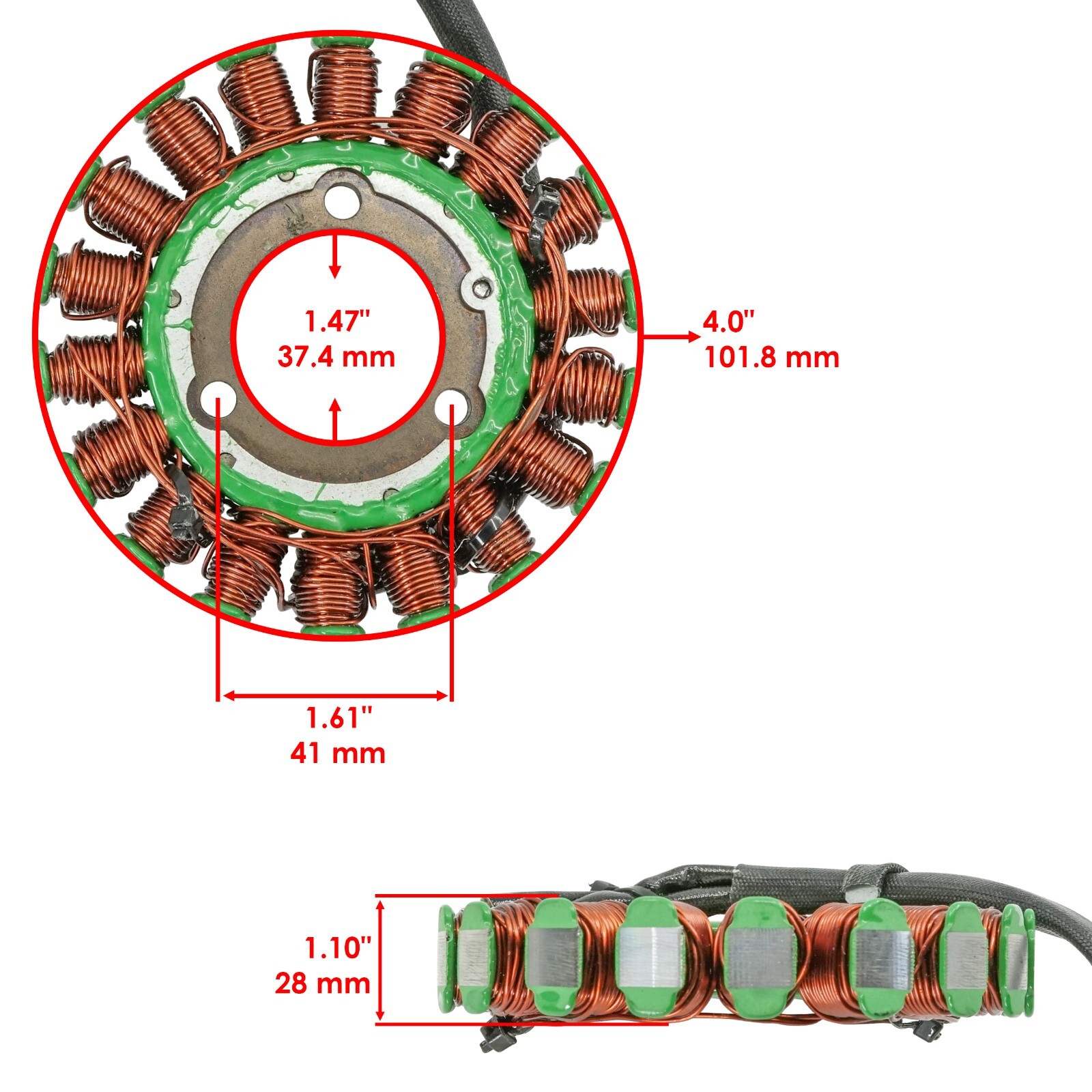 Stator for Suzuki GSXR750 GSX-R750 2006 2007 2008 2009 2011-2019 2024 Magneto