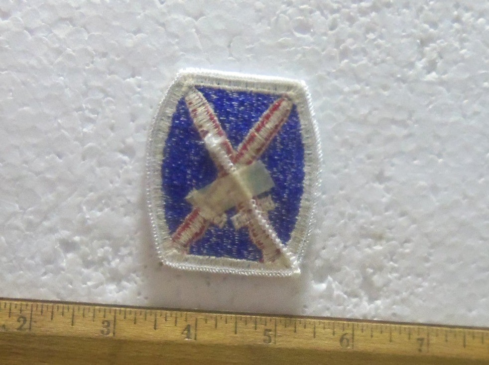 US Army – 10th Infantry Division Embroidered Patch (NOS)