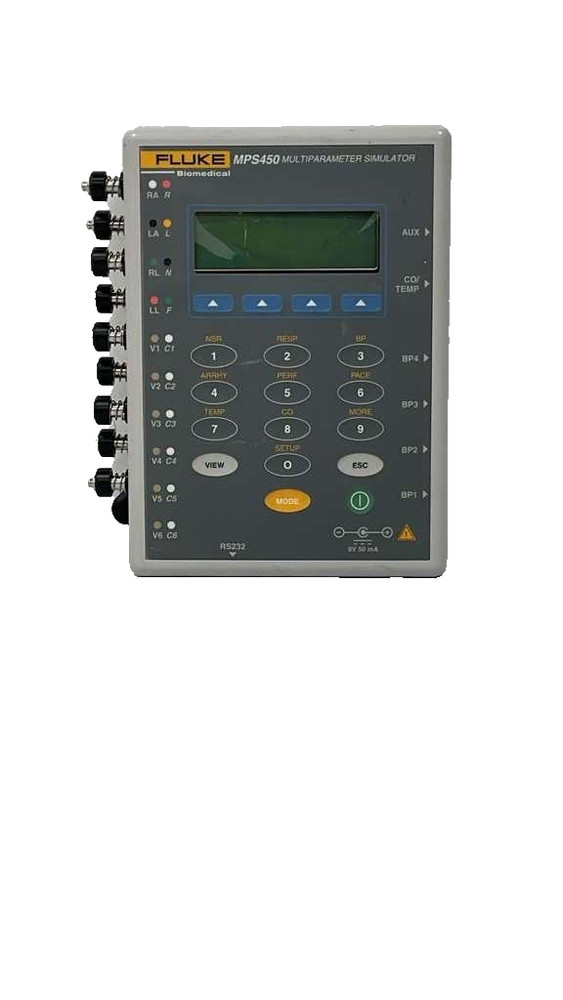 Fluke Biomedical MPS450 Multi Parameter ECG Tester Patient Simulator