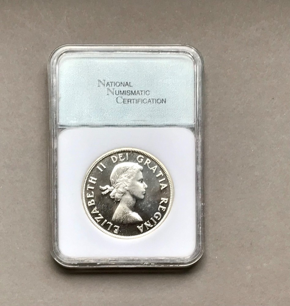 1963 Canada Silver Prooflike Dollar