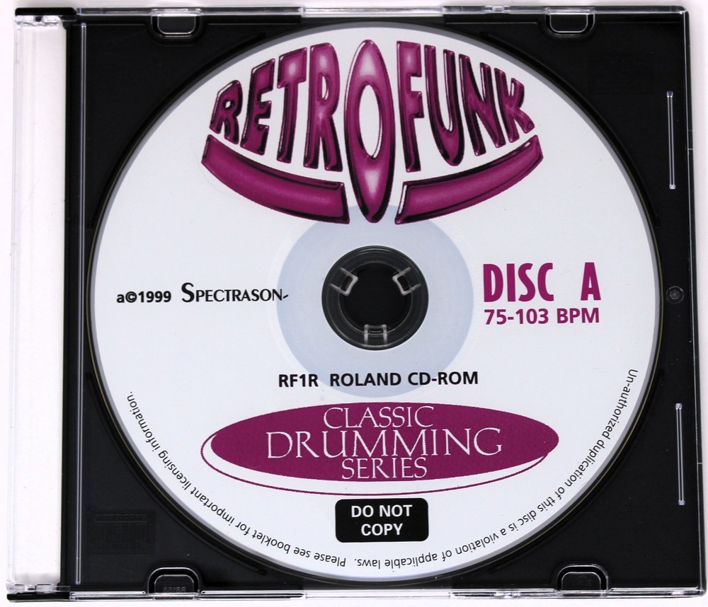 Spectrasonics Retrofunk Roland Format Sample/Sound Library/Sampling Triple CD