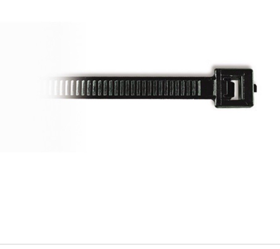 Wurth 5” Intermediate Cable Ties-UV Black (100 Pack)