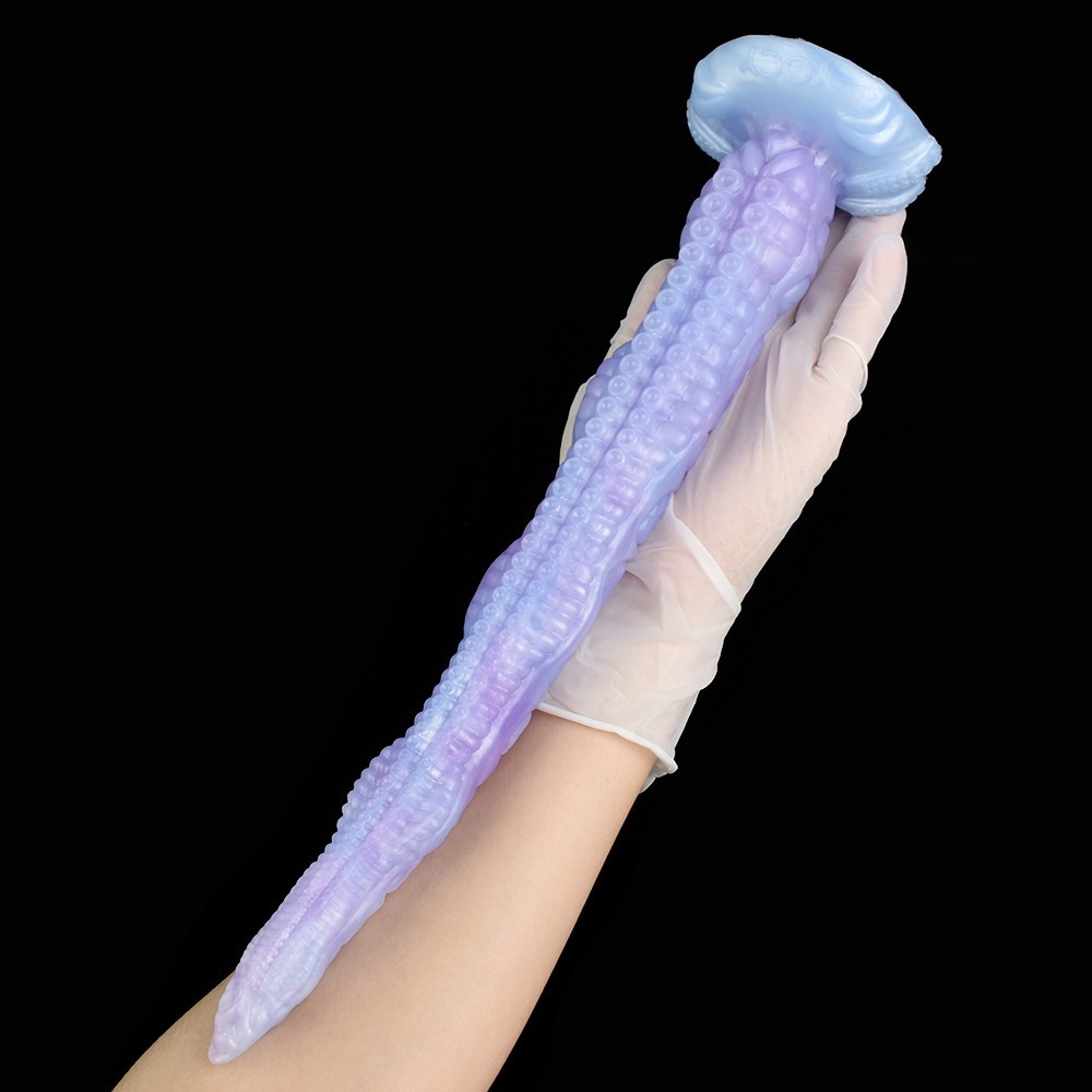 Super Long Dildo Fantasy Silicone Penis Anal Butt Plug With Suction Cup Sex Toy