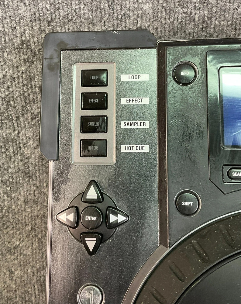 Vintage Cortex HDTT-5000 DJ Turntable DSP Effects Streaming Controller -Black