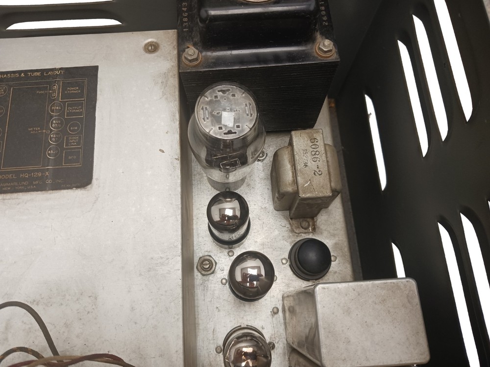 Hammarlund HQ-129-X Post-WWII General Coverage Communications Receiver - WORKS