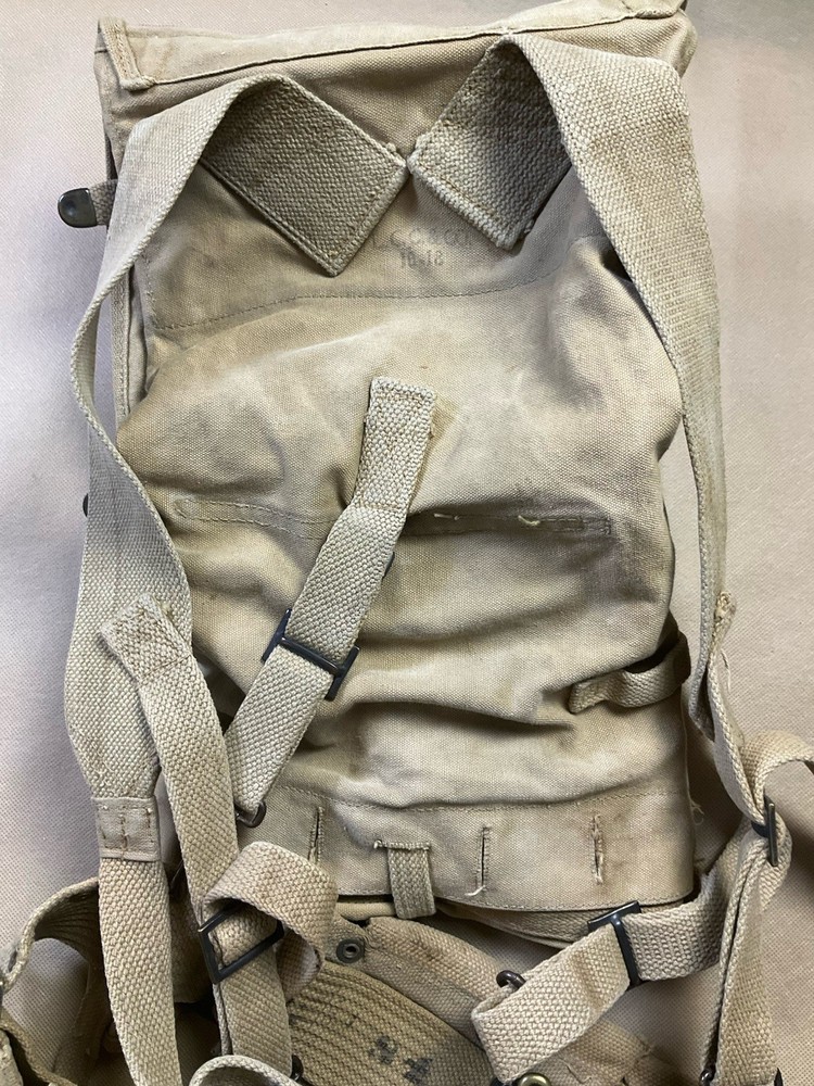 WWI GI Belt With Accessories