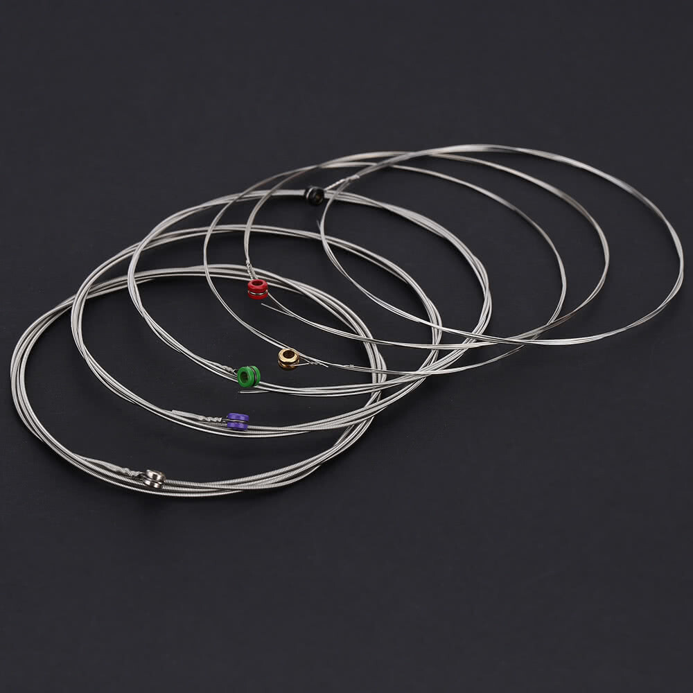 5 Sets Orphee Electric Guitar Strings Nickel Plated Super Light 6Pcs/set