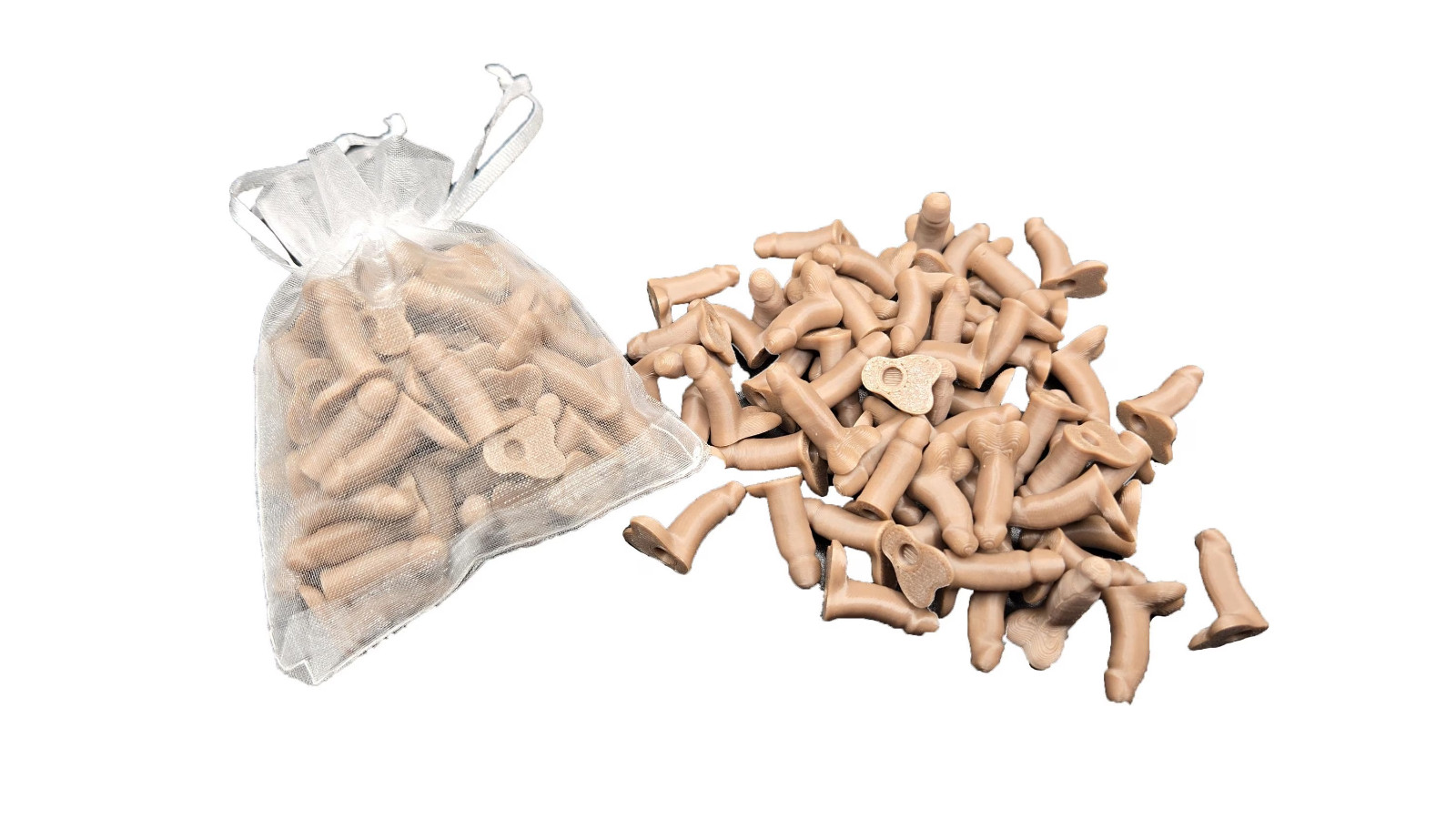 Bag of Dicks | Dick in Bulk | Tiny Penis | Party Favors | Bachelorette | Novelty