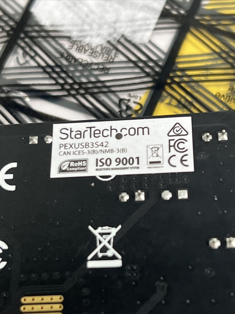 StarTech 4 Port PCI Express SuperSpeed USB 3.0 Controller Card Adapter with UASP