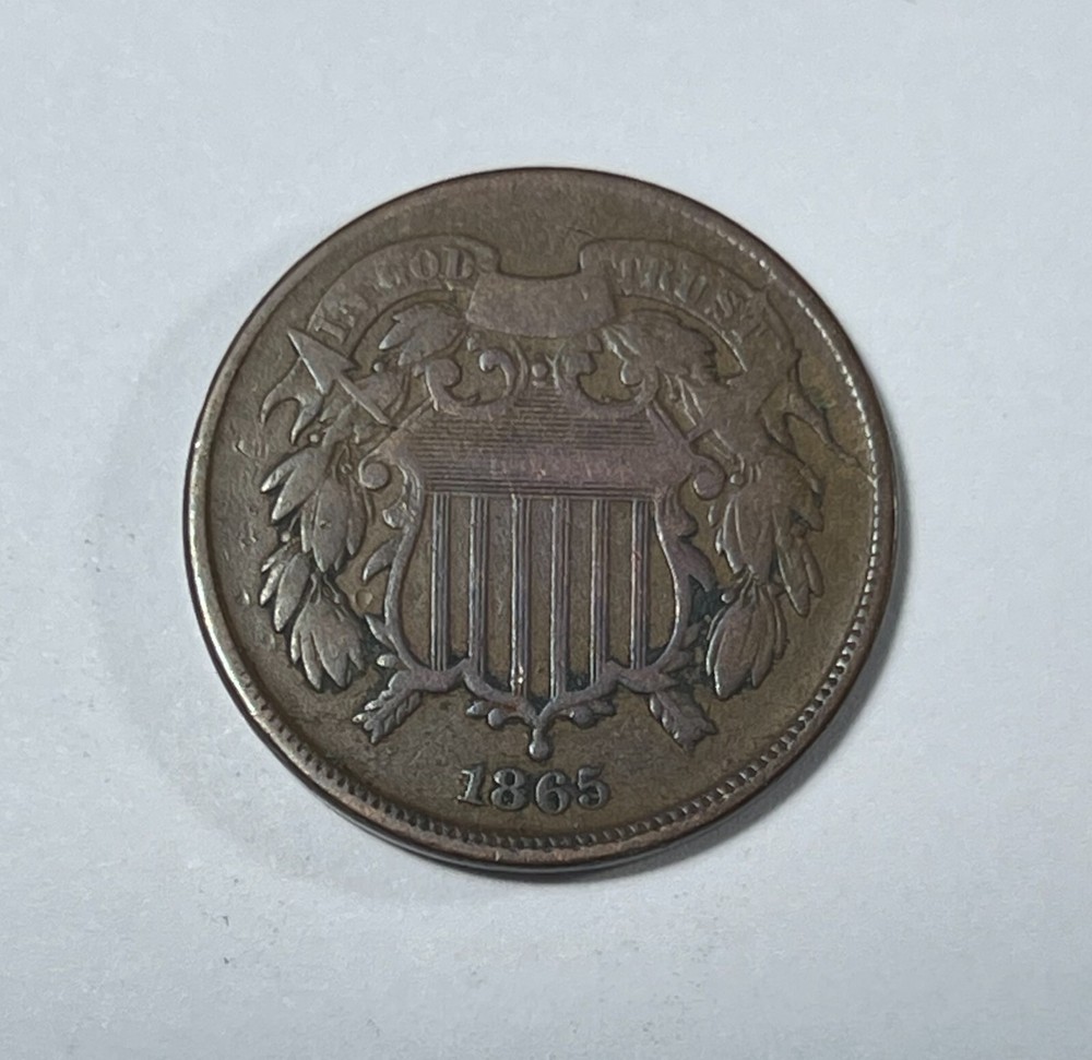 1965 2C (#19508) Fine + Weak "WE"