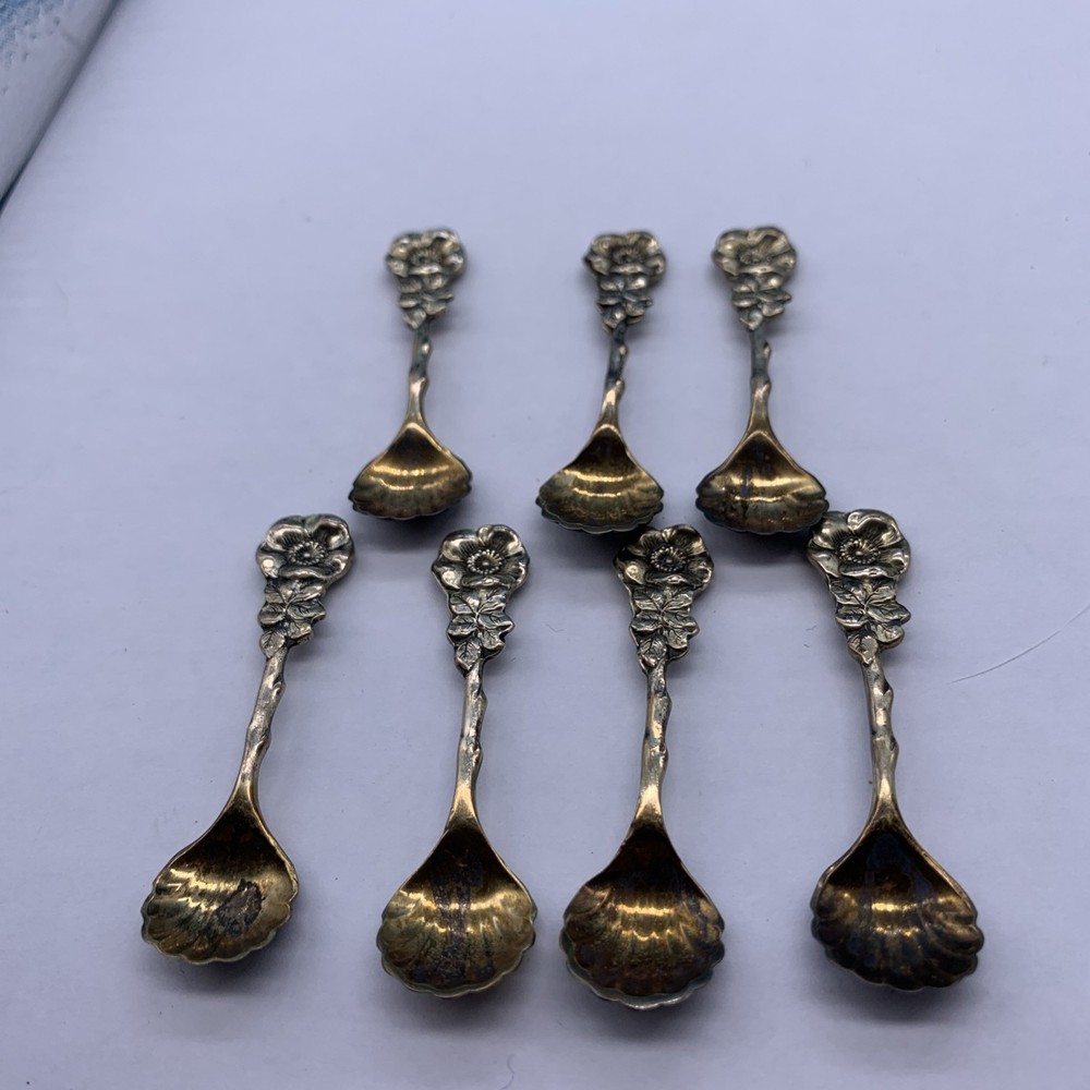 Vintage Salt Cellar Spoons