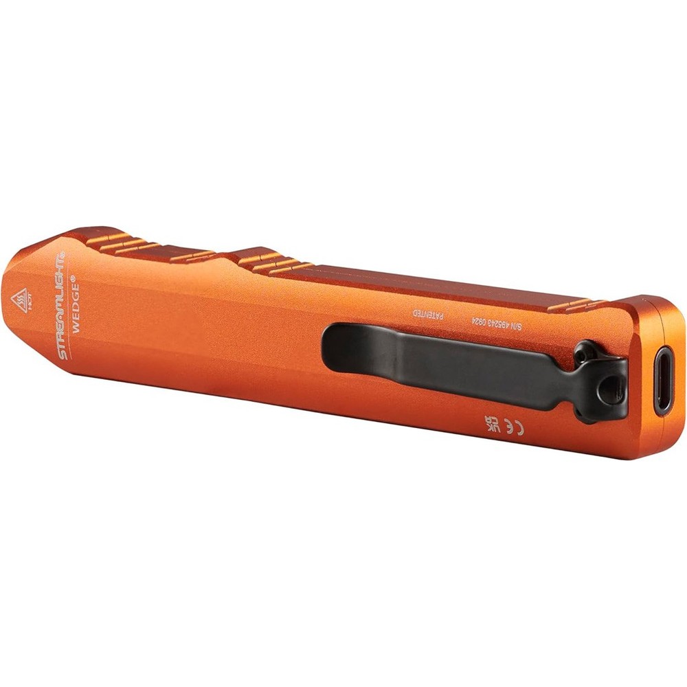 Streamlight WedgeXT Flashlight 1000 Lumen Orange w/Cable