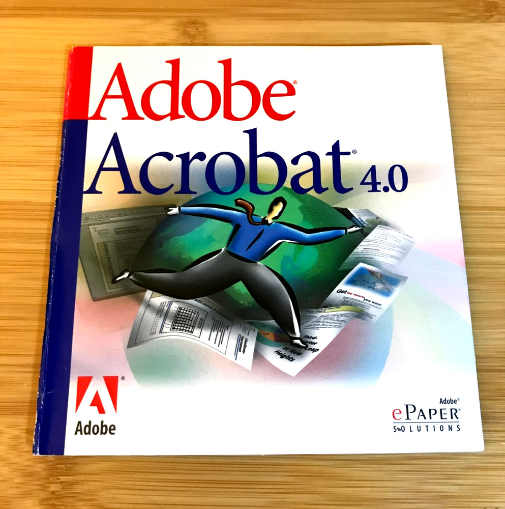Adobe Acrobat 4.0 CD disc • Windows Education Version (w/ serial number) 2000