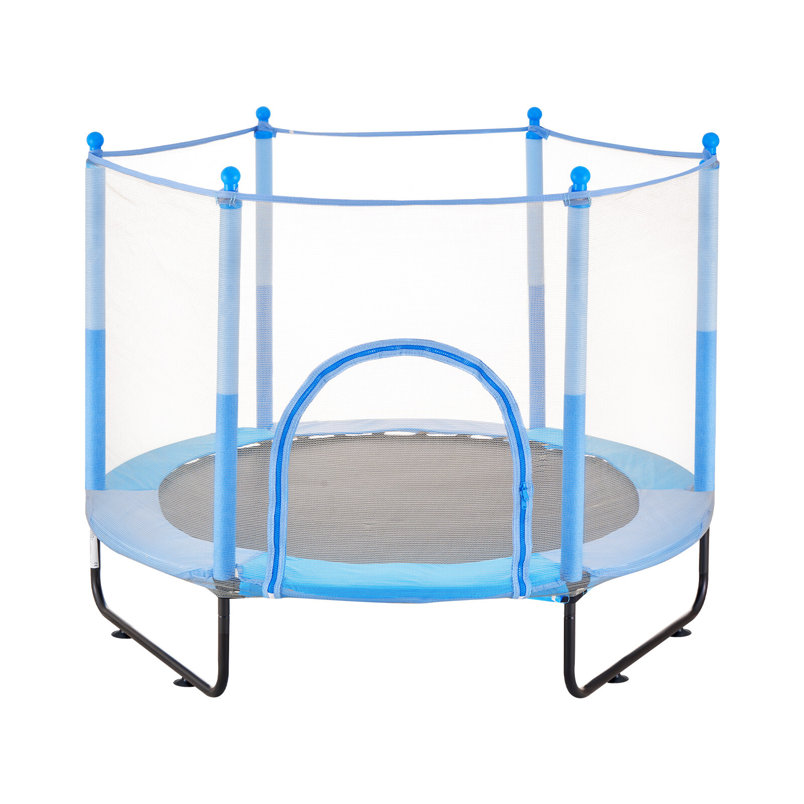 60" Trampoline for Kids Mini Toddler Trampoline with Net Indoor Outdoor