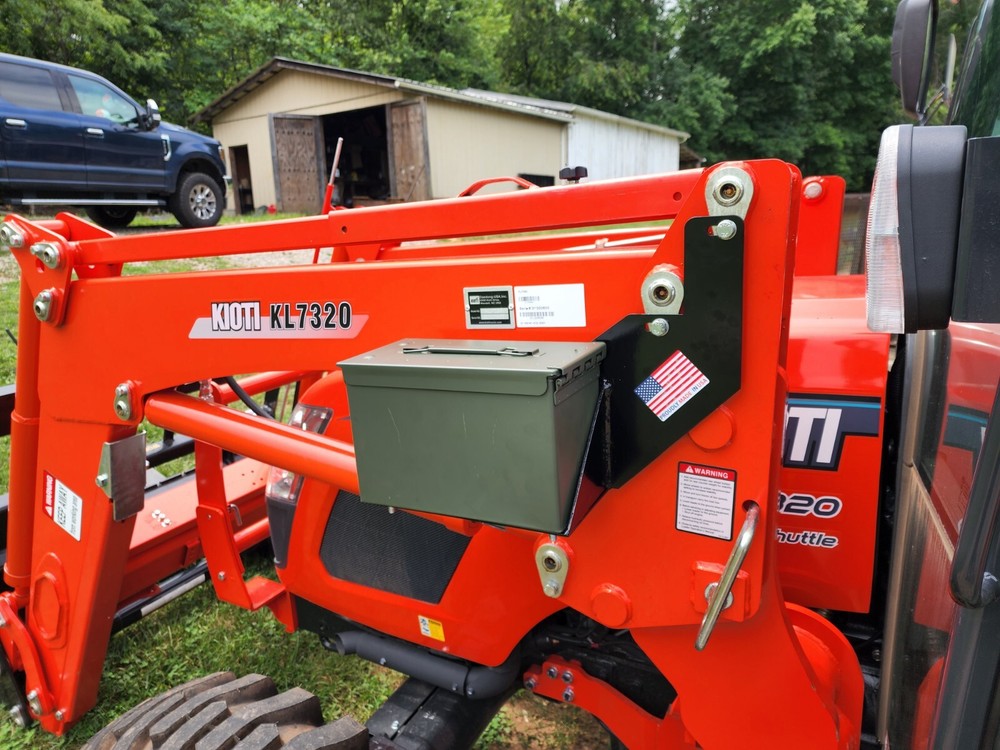 Kioti RX7320 Tractor KL7320 Loader toolbox system USA Made!