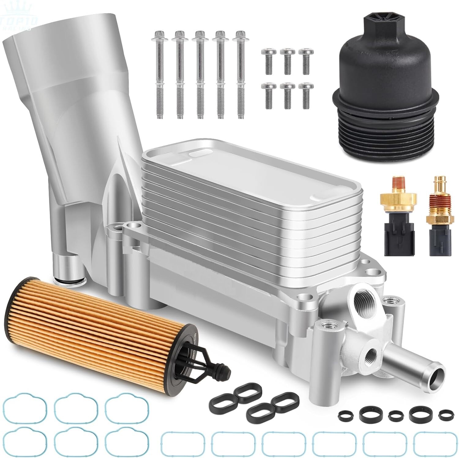 Engine Oil Cooler Filter Housing Assembly For Dodge Chrysler Jeep 2011-2016 3.6L