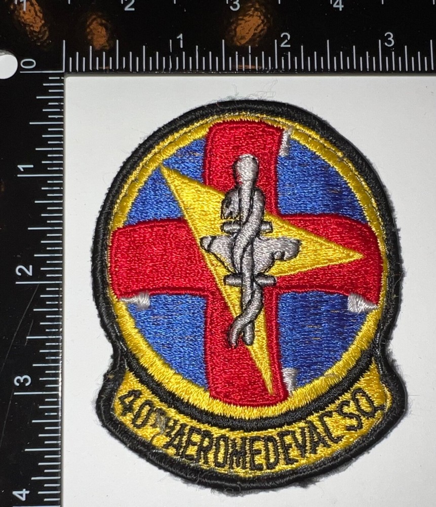 Cold War USAF US Air Force 40th Aeromedical Evacuation Squadron Patch