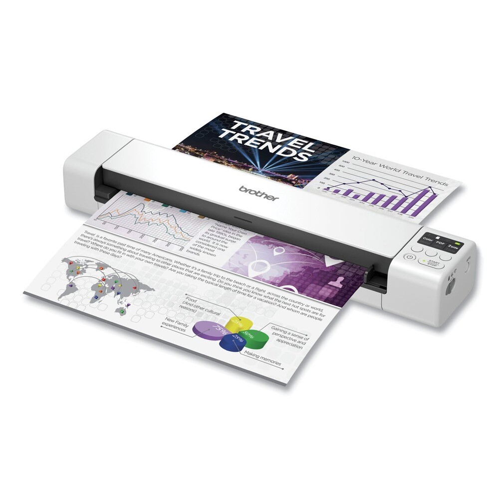 Boardwalk DS940DW 600 DPI Optical Res Duplex Compact Mobile Doc Scanner New