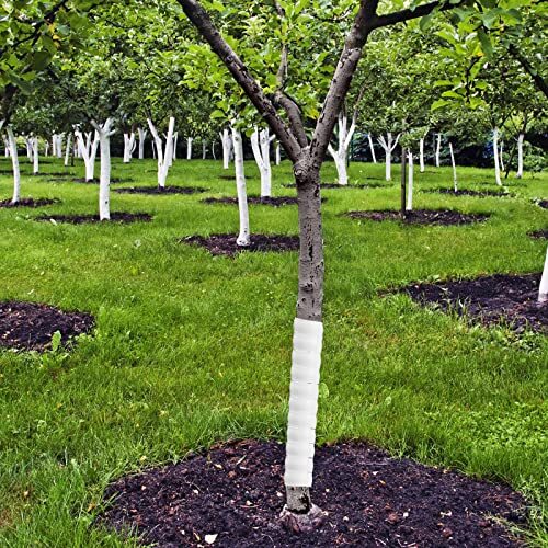 20 Pcs Tree Protectors 2 Size Plastic Spiral Tree Guard Tree Trunk Protector