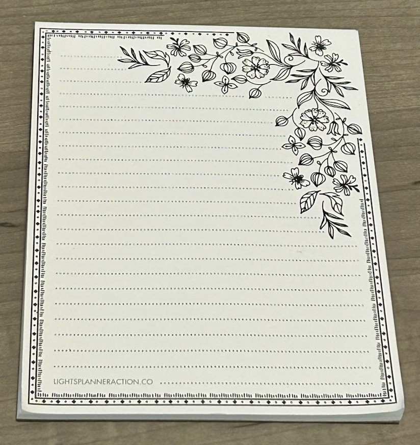 Lights Planner Action Co Sticky Notes Notepad