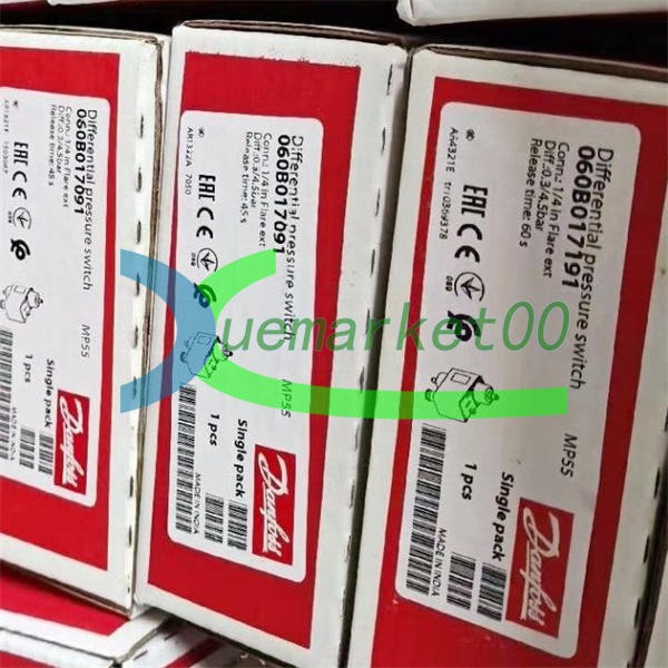 1PCS NEW DANFOSS MP55 060B017191 differential pressure switch